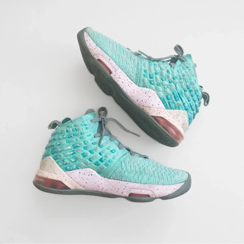 Nike LeBron 17 GS South Beach Youth Sneakers Athletic Shoes